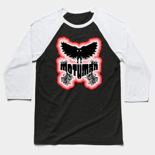 Mothman West Virginia Wing Humanoid Moth Retro Vintage Baseball T-Shirt